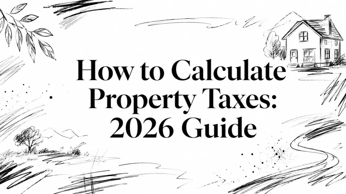 How to Calculate Property Taxes: 2026 Guide