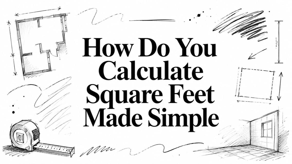 How Do You Calculate Square Feet Made Simple