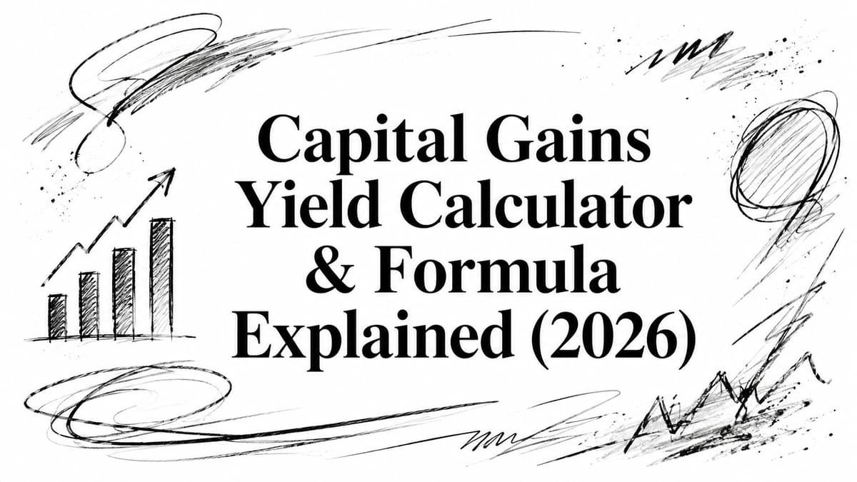 Capital Gains Yield Calculator & Formula Explained (2026)